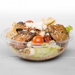 Salade Houmous - falafel